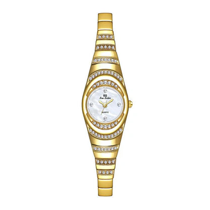Ladies Gold Watch Diamond Wristwatch Female Fashion